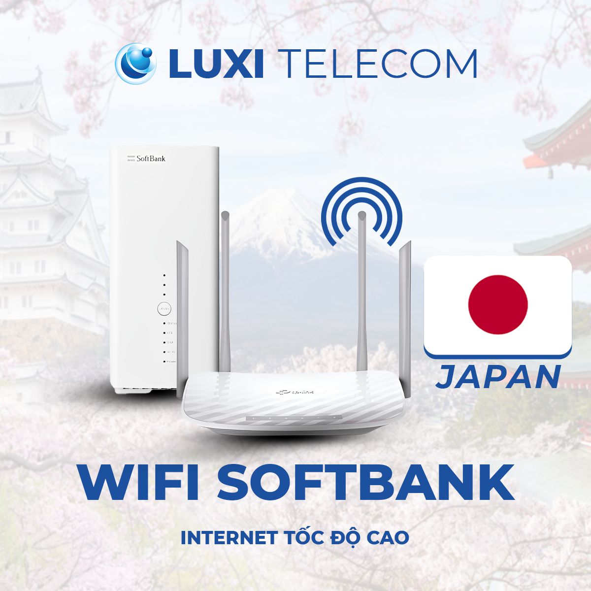wifi cố định softbank